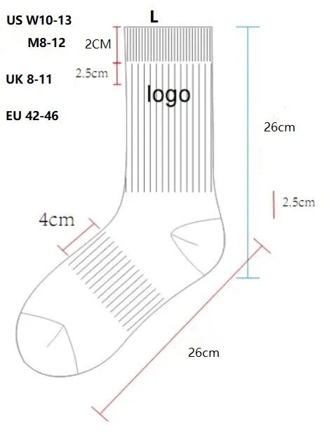 EmbroIdered Striped Knitted Socks