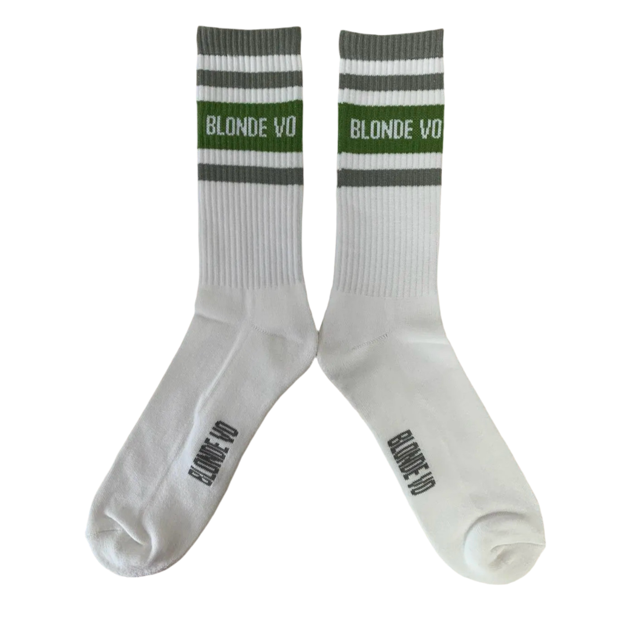 EmbroIdered Striped Knitted Socks