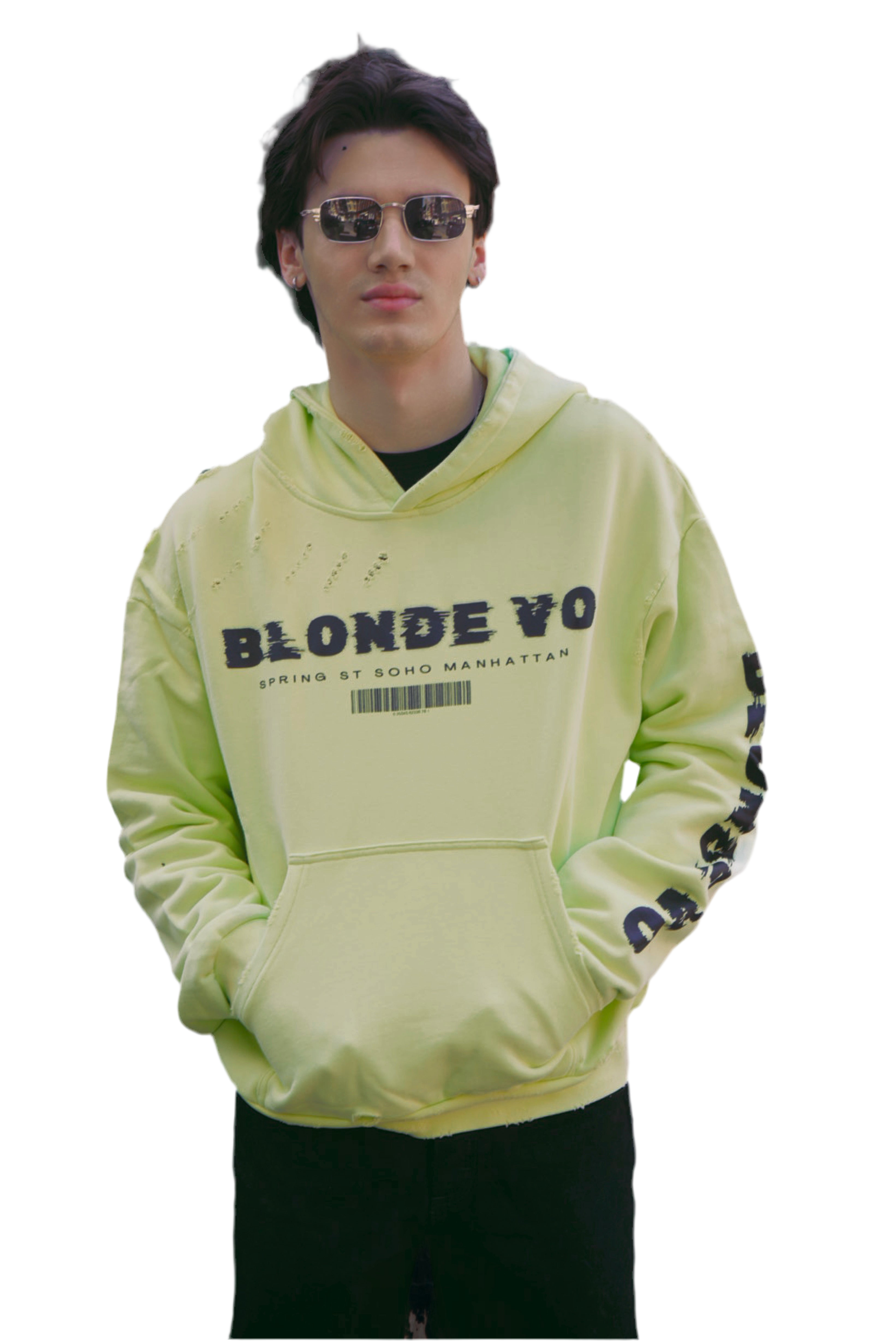 Spring ST Soho Acid wash hoodie